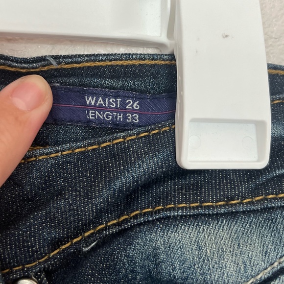 Vigoss The New York Bootcut Jeans Size 26 Waist Medium Wash - Picture 6 of 11